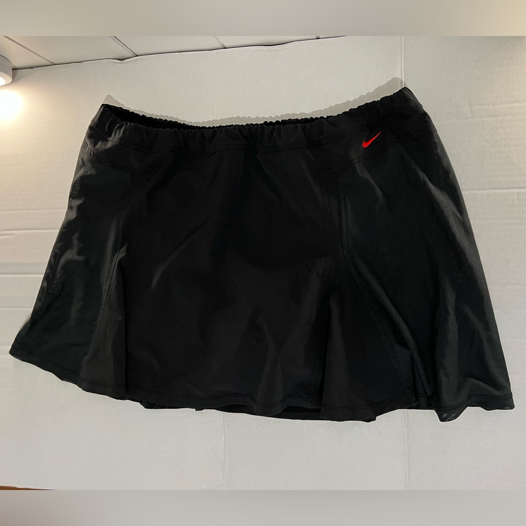 Nike Dri Fit Skort Shorts Size 12 Black
